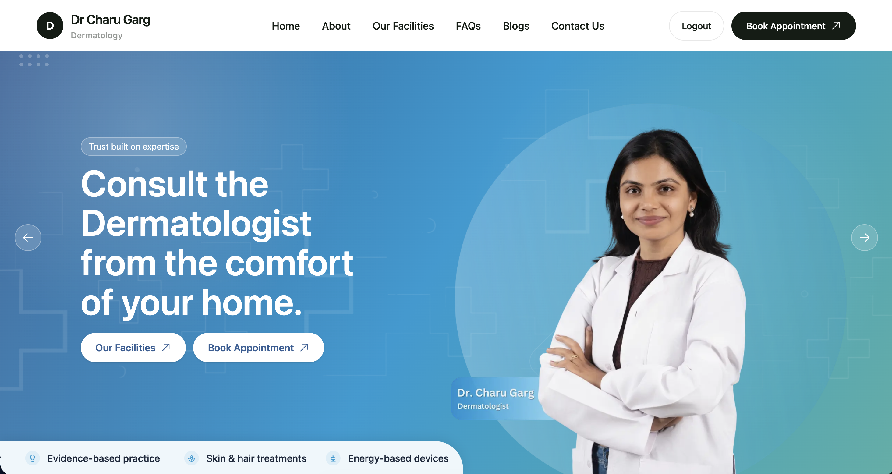 Dr. Charu Garg — Dermatology