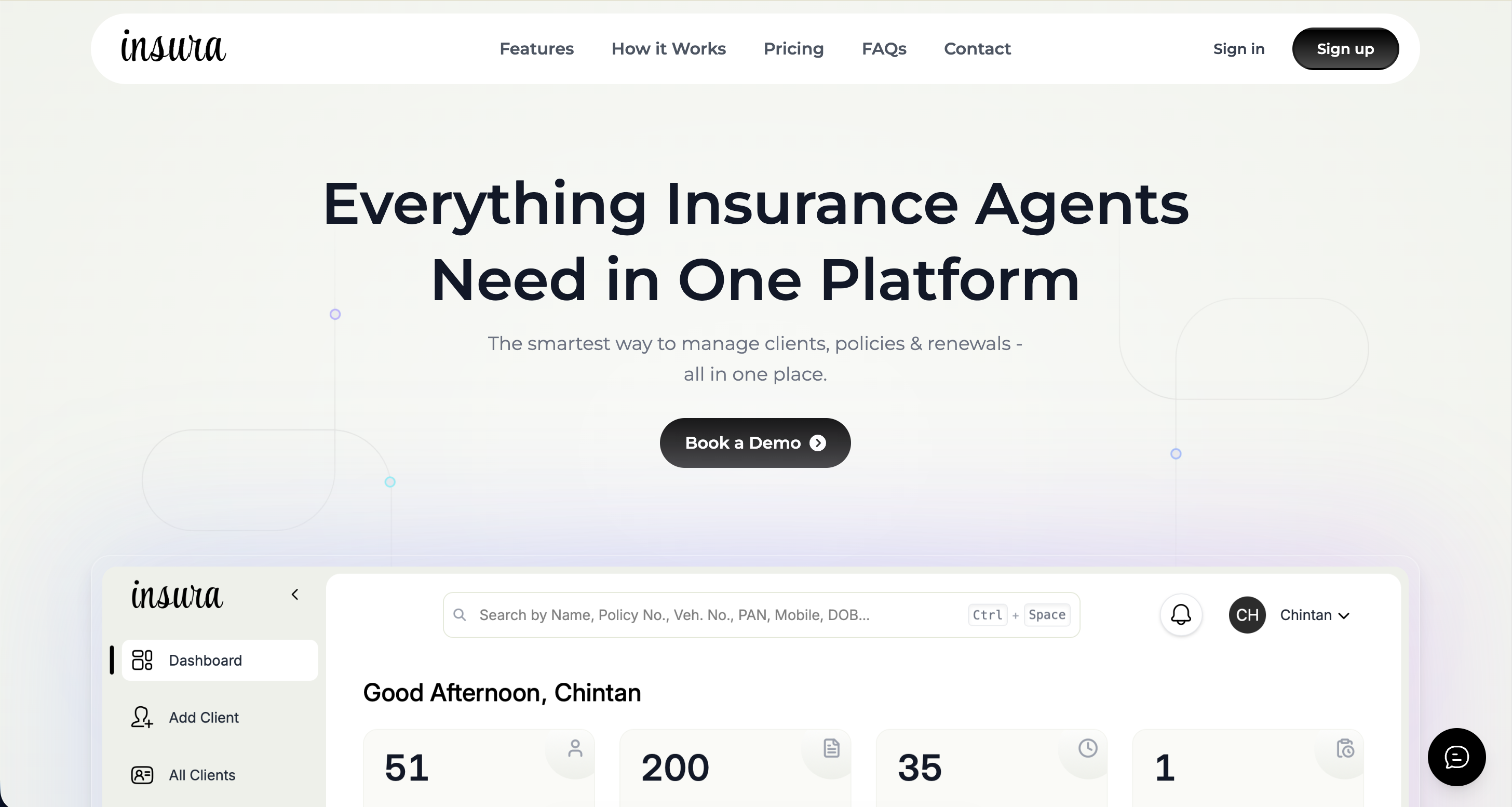 InsuraIndia CRM